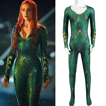 Aquaman Mera Atlanna, костюм для косплея, костюм на Хэллоуин, Детский костюм на Хэллоуин, костюмы на Хэллоуин для женщин, новинка