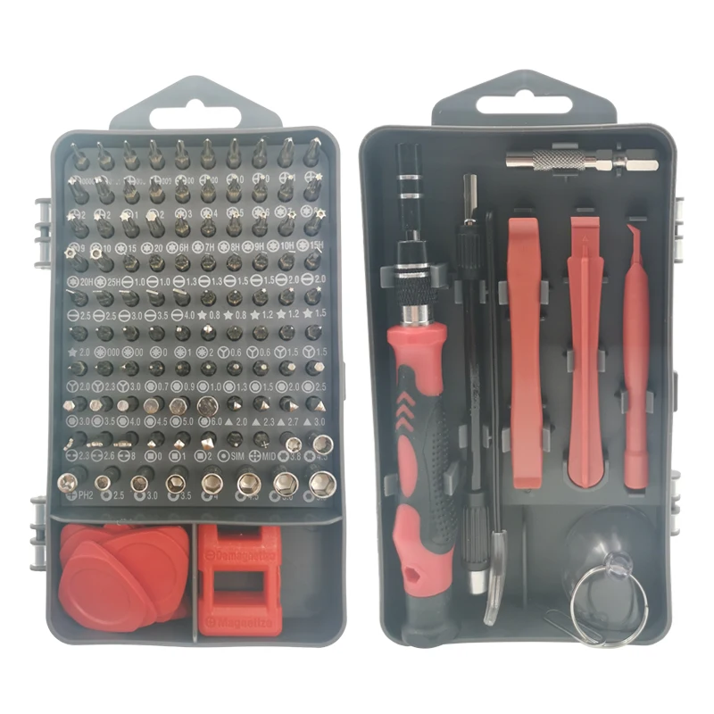 

115-in-1 Mini Multi-function Screwdriver Bit Set Hand Tools suitable for laptops, mobile phones, tablets, electronic devices