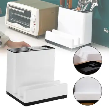 

Knife Chopping Board Shelf Chopsticks Cutter Kitchenware Pot Lid Storage Rack Kitchen Supplies Cutlery Draining Organizer Holder