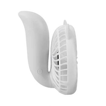 

180 Degree Rotatable Rechargeable Super Quiet Big Wind Labtop Desk Fan Cooler Home Office Deskk Mini Air Conditioning Fan USB