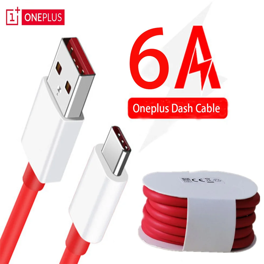 Оригинальный кабель для быстрой зарядки Oneplus 7T pro передачи данных с разъемом USB Type