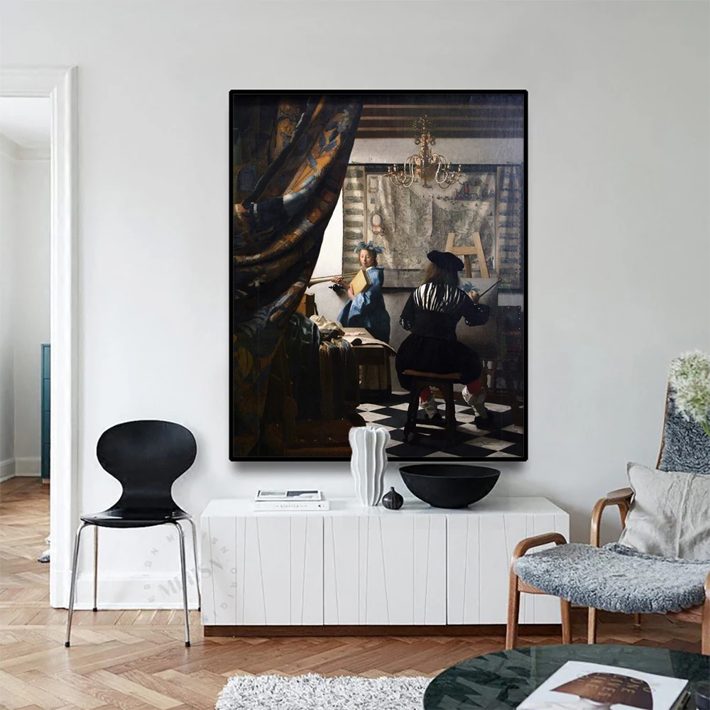 Cassisy картина маслом на холсте johannискусство живописи johannjohannes · Vermeer постер