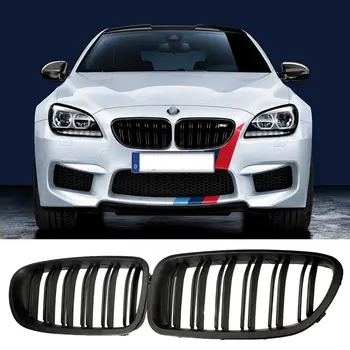 

New 2Pcs/Pair Front Cae Matte Black Sport Kidney Grille Grill For BMW F10 F18 F02 F11 528i 535i M5 2011 2012 2013 2014 2015 2016
