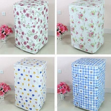 1 шт. цветочный узор водонепроницаемый прочный для стиральной машины на Молнии Пылезащитный Чехол 7 цветов