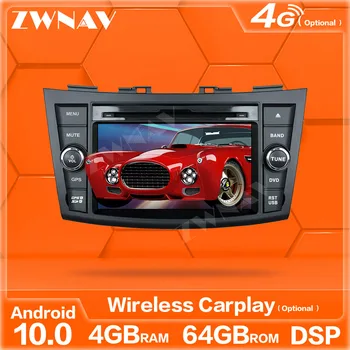 

Wireless Carplay Android 10 Screen Multimedia Player For Suzuki Swift 2013 2014 2015 2016 GPS Navi Audio Radio Stereo Head Unit