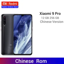 Xiaomi mi 9 pro mi 9 Pro(5G) 12GB 256GB Смартфон Snapdragon 855 Plus 48MP Тройная камера QC4.0+ 4000mAh Большая батарея