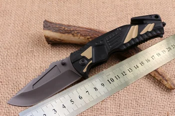

wholesale BF-F89 5cr15 steel Rubber handle folding knife Camping Hunting Survival Knife Clasp EDC Tools Outdoor gift knife