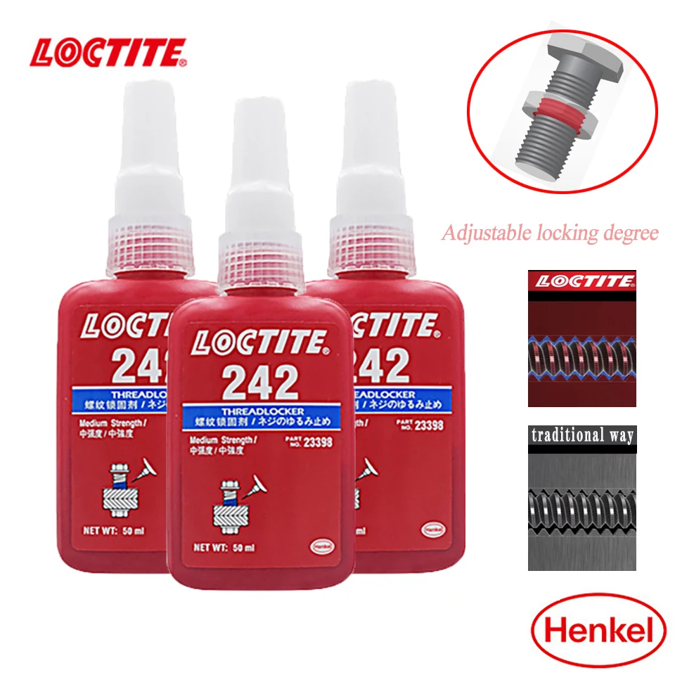 LOCTITE(ロックタイト) ねじゆるみ止め用嫌気性接着剤 262 250ml 35898 - 1