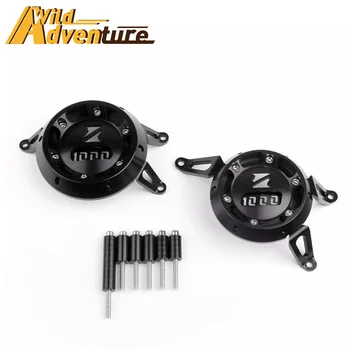 

For Kawasaki Z1000 Z 1000 Z1000SX SX 2011-2018 CNC Aluminum Motorcycle Engine Guard Case Protector Side Stator 2017 2016 2015