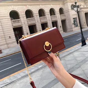 

New Bag Women Messenger Bag Wild Shoulder Small Square Bag