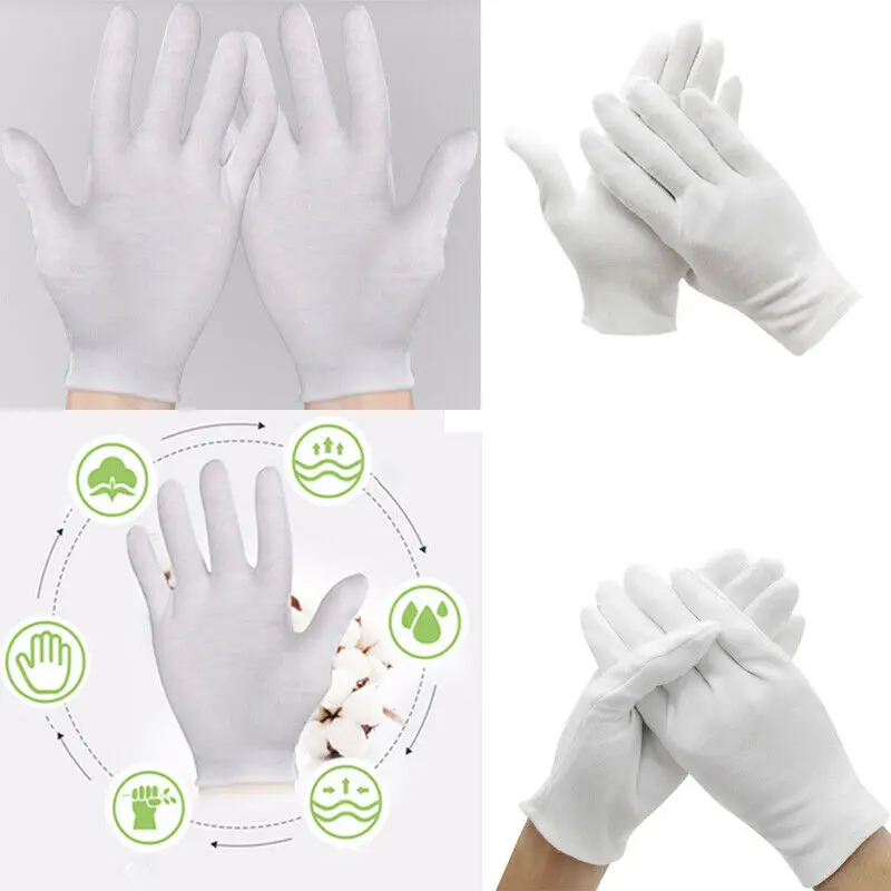 Inspection Cotton Work Gloves 6Pairs