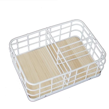 

Ins Nordic Receiving Box Separated Receiving Basket Desktop Tieyi Multifunctional Living Room Remote Controller Cosmetic Finishi