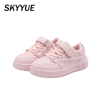

Spring Kids Casual Sneakers Children Sport Sneakers Baby Girls Mesh Fashion Sneakers Boys Pink Brand Shoes Soft Trainers 2020