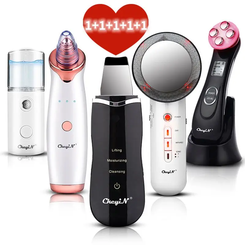 Skin-Scrubber Blackhead-Remover Radio-Frequency Beauty Facial Ultrasoic Body Face-Sprayer