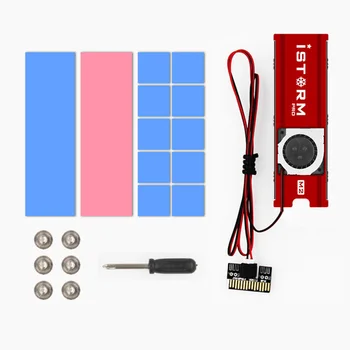 

Cooler Fan Heatsink Cooling Warship Storm SSD Metal Sheet Thermal Silicon Wafer Heat Sink SSD Adapter Good Quality Double-Side