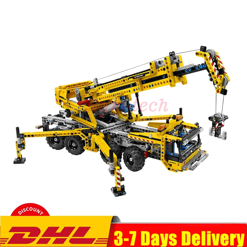 

IN Stock 2018 20040 Technic The Mobile Crane Educational Building Blocks Bricks Toys Model Compatible Legoinglys 8053
