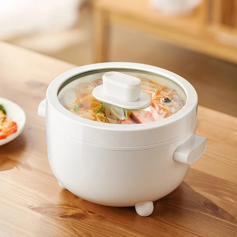 PROD 1005003350682905 220V 2L Multifunction Home Double Layer Cooking
Noodle Small Hot Pot Rice Cooker Non-Stick Pan For Dormitory Bedroom
Student