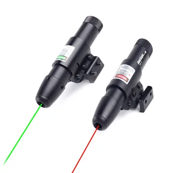 

Professional Bird Hunting Tactical Red Green Dot Laser Sight Scope Bullet Type Point Sight Fit 11mm 20mm Rail with Barrel Mount