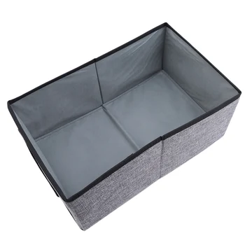

Cotton Linen Storage Box Foldable Clothes Socks Toys Snacks Sundries Storage Box Set Cloth Cosmetics Box Household