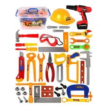 Hot-37Pcs/набор, детские инструменты, инструмент для ремонта игрушек, игровой домик, игрушки, модели для Обучающие Игрушки для раннего развития, домашний пластиковый симулятор