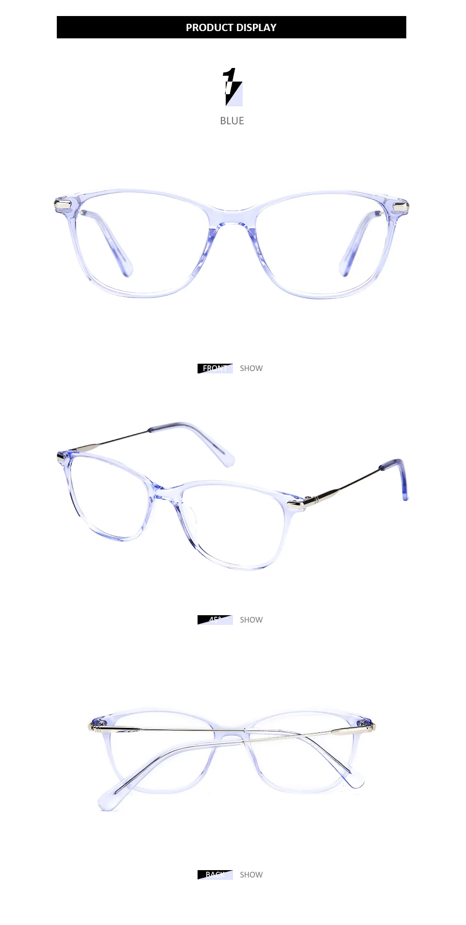 BLUEMOKY очки по рецепту, оправа для женщин, оптические очки для близорукости, оправа для очков, женские прозрачные линзы, прямоугольные поддельные очки