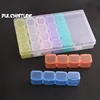 1Pcs 11 Styles 1-28 Grids Compartment Plastic Storage Box Jewelry Earring Bead Screw Holder Case Display Organizer Containe ► Photo 2/6