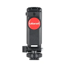 ABKT-Ulanzi ST-06 вертикальный держатель для фотографий для телефона на камеру регулируемое крепление с холодным башмаком волшебный кронштейн для Светодиодный светильник Micro