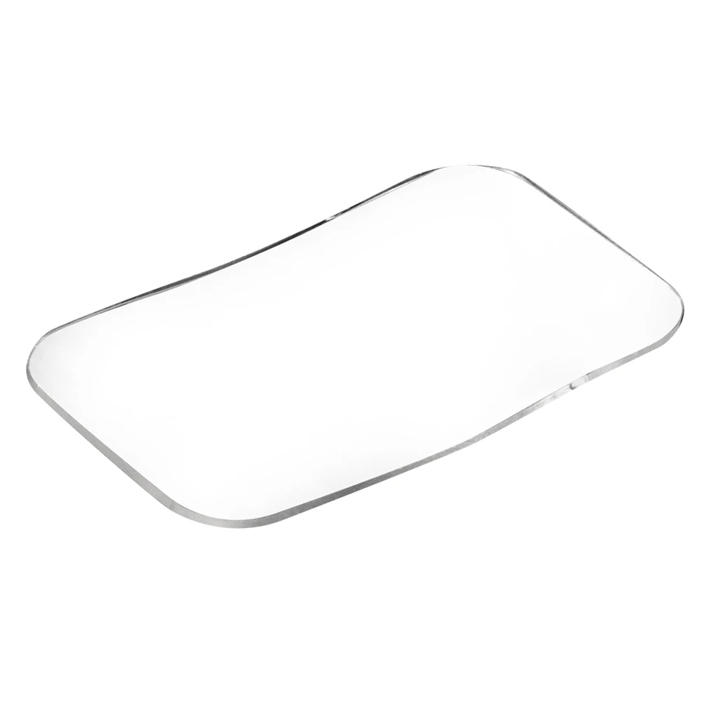 Clear Silicon Gel Individual Eyelash Extensions Tray Holder Pad for False Eye Lash Stands Forehead Glue Pallet