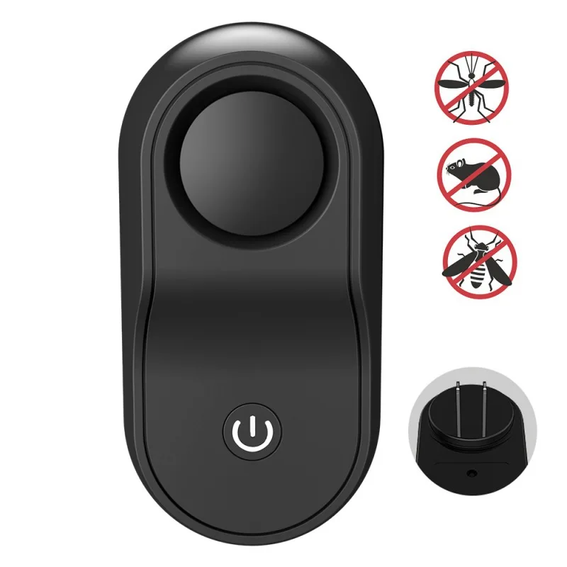 

Plug-In Electromagnetic Ultrasonic Mosquito Insect Mouse Drive Tool with Large Speaker Pest Reject for Home Mice Rats Bugs Drive