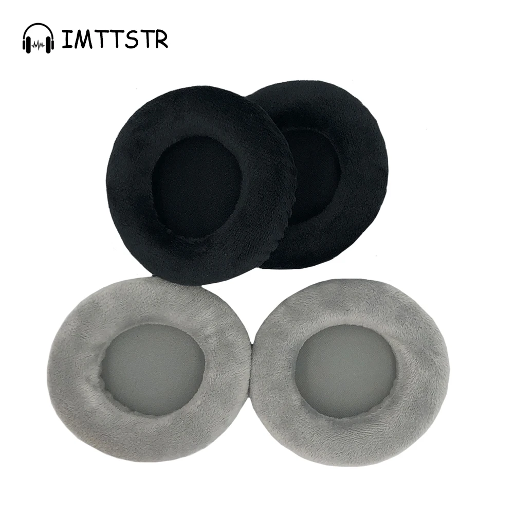 Velvet Earmuff for JVC HA W200RF Ha w200rf Headphones Sleeve Ear Pads Cushion Cover Earpads Replacement Parts