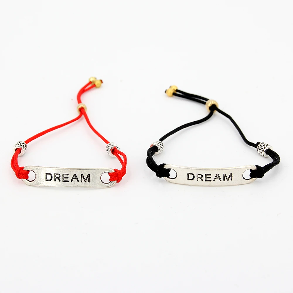 Браслет Belleper make a wish Corona dream love простой Регулируемый тканевый браслет для мужчин и