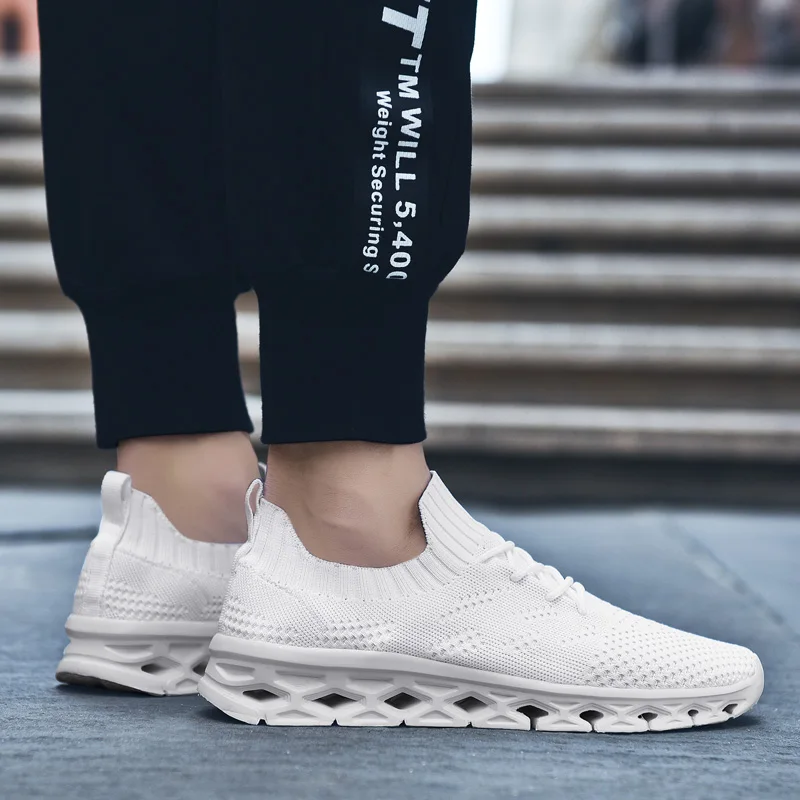 Мужская обувь для бега Париж Springblade привод 2,0 воздуха; Весенняя Уличная обувь; спортивная обувь без шнуровки на лезвие кроссовки