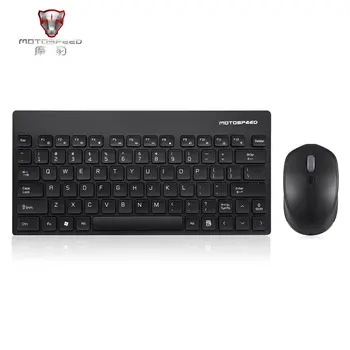 

Motospeed 2.4GHZ Wireless Keyboard Mouse Set Lightweight 1600DPI Keyboard Mouse Set For PC Laptop Computer