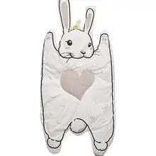 Kidlove детский хлопковый коврик для ползания, детский игровой коврик с кроликом Енотом