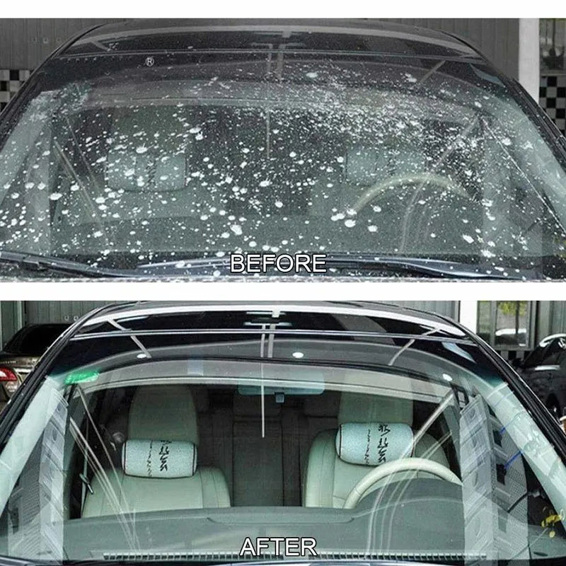 

4Pcs=16L Car Windshield Glass Washer Cleaner Compact Effervescent Tablets Detergent Glass Window Cleaning Wiper Auto Accessories