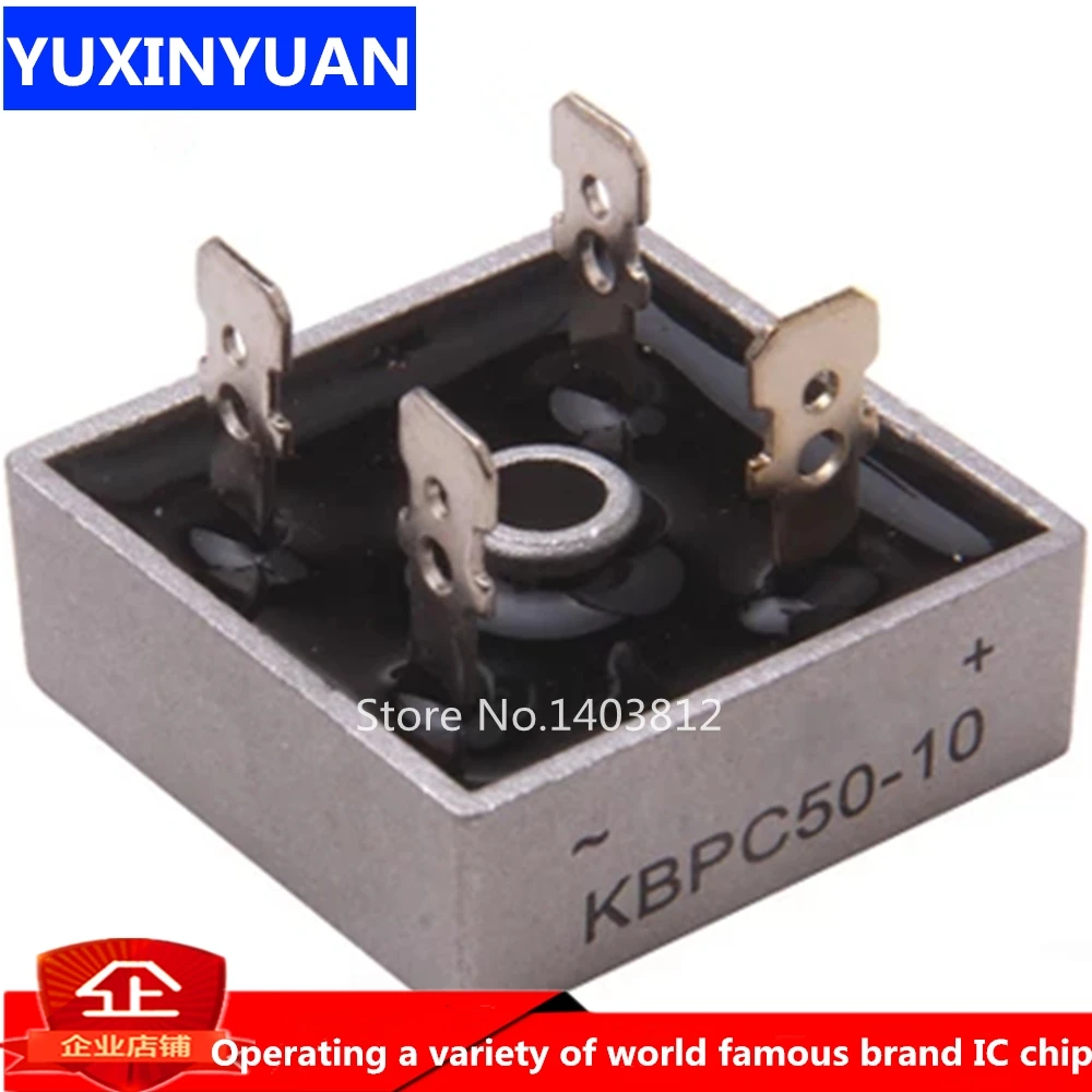 

2pcs/lot KBPC5010 KBPC50 10