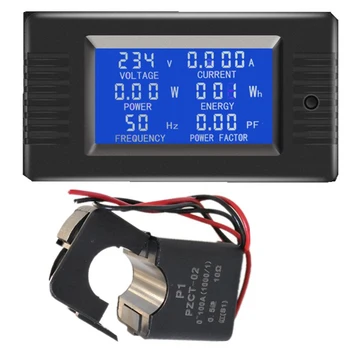 

AC 80V~260V 110V 220V 100A Digital Voltage Current volt amp Meter Watt Kwh Power Energy Voltmeter Ammeter voltimetro