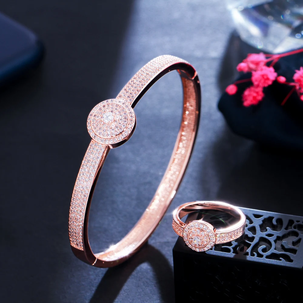 Cubic Zirconia Wedding Bracelet Bangle | Luxury Bracelet