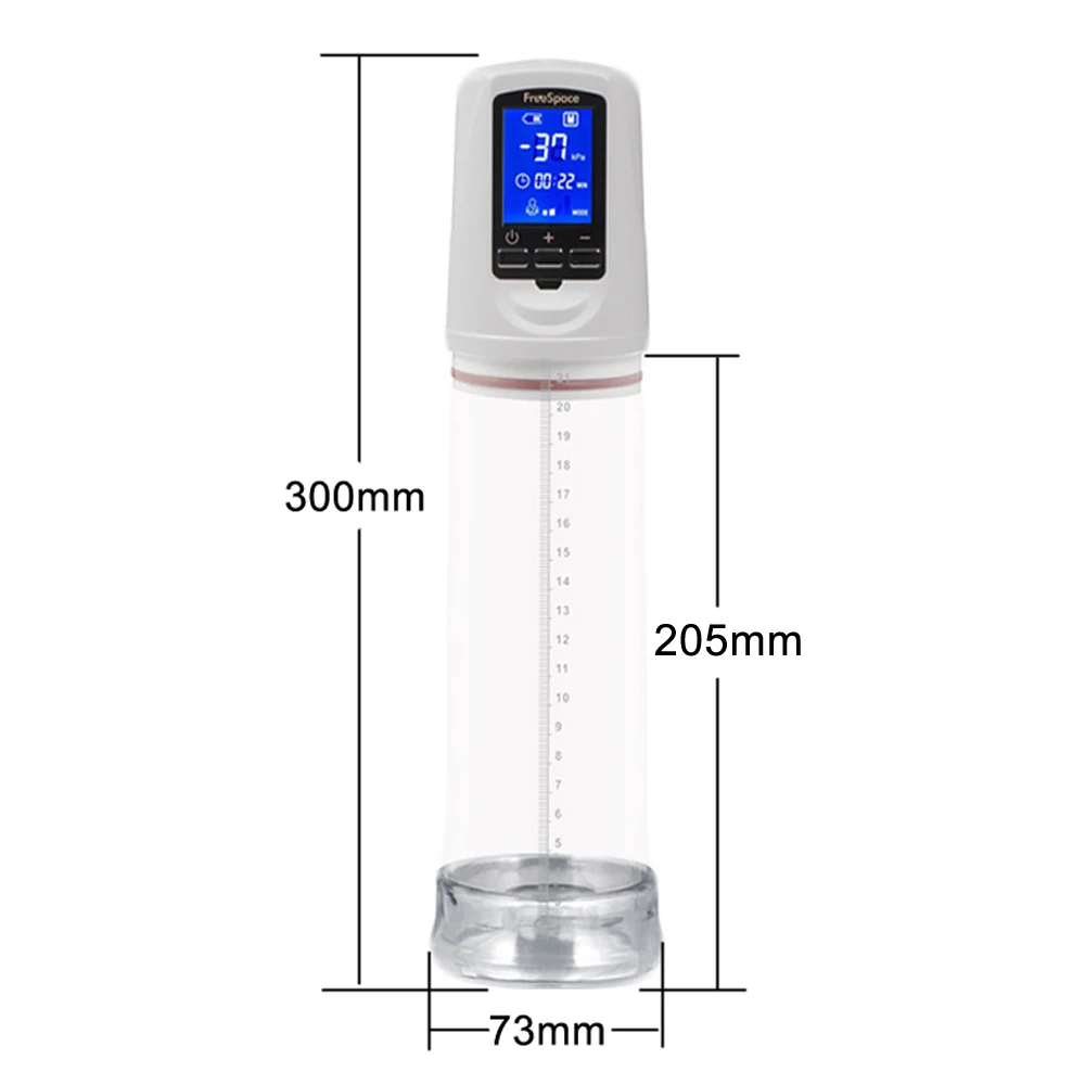 Kopen Automatische Penisvergroting Pomp Sexshop Speeltjes Voor Mannen Penis Extender Elektrische Usb Oplaadbare Big Screen Vacuüm Dick Pomp Kit