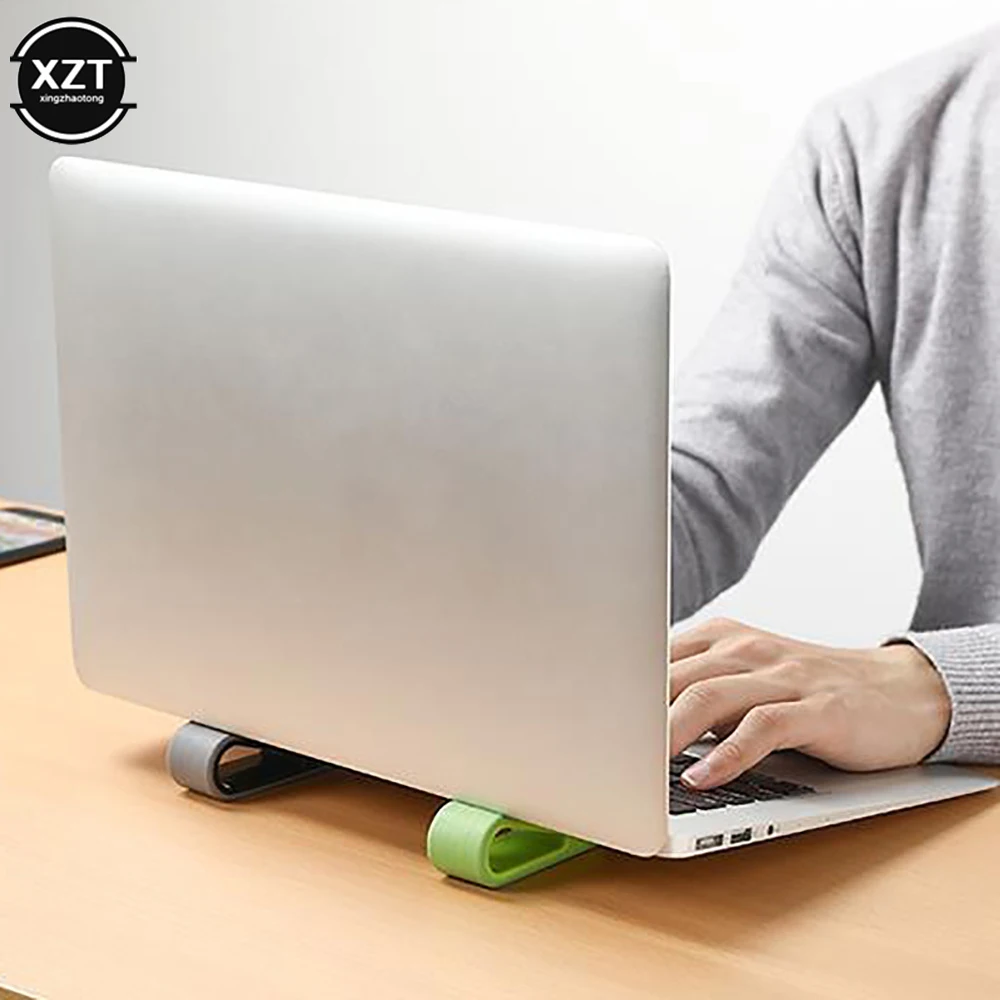 휴대용 심플 노트북 앵글 스탠드 냉각 브래킷, 데스크탑 컴퓨터 PC, 선반 쿨러 베이스 패드 브래킷, 사무용품