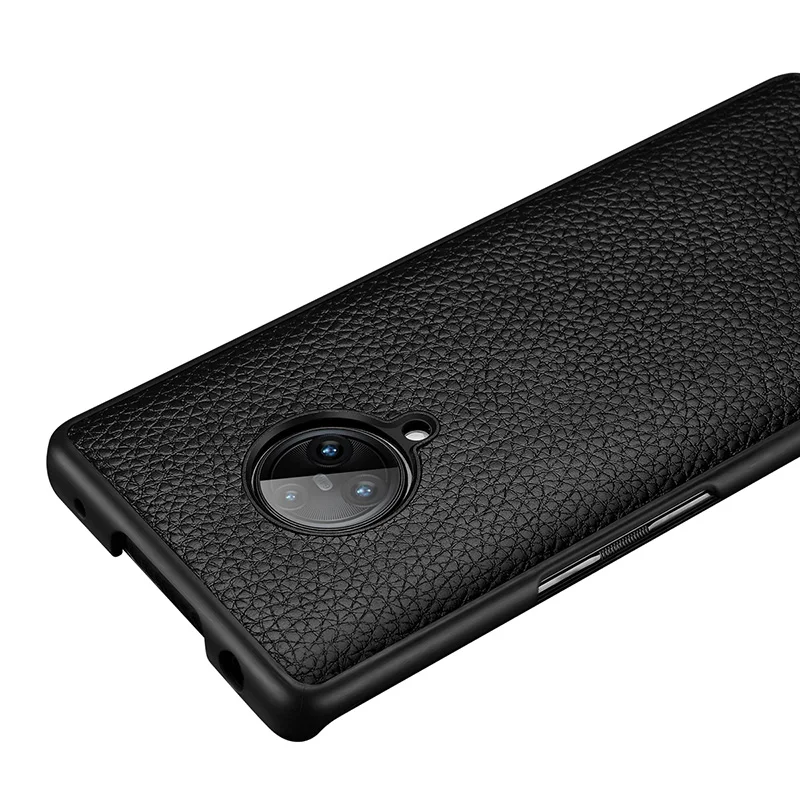 SophiaLong чехол s для Vivo Nex 3 Coque чехол из натуральной кожи для Vivo Nex 3 NEX3 чехол для корпуса телефона с Litch узором Fundas