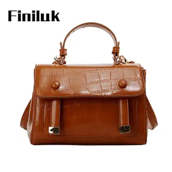 

XXXXX Fashion Postman Bags Small Square Women Bag Stone Pattern Handbag Korean Style Crossbody Bag bolso mujer BIW401 PM401