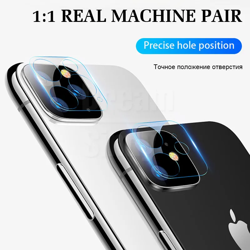 2-4 шт. Защитная стеклянная пленка для камеры для iphone 11 Pro Max 6 6s 7 8 PLus X XR XS Max полное покрытие Защита объектива закаленное стекло