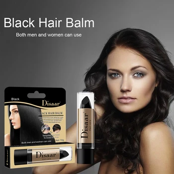 

Hair Color Pen Brand NEW Black Brown Temporary Dye Cream Mild Fast One-off Hair Color Pen Cover White Hair DIY Makeup Stick