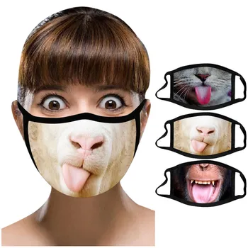 

Reusable Face Mask Fashion Washable Mascarilla Breathable Mask Dust-proof Anti-ultraviolet Cotton Masks Riding Mask #GM