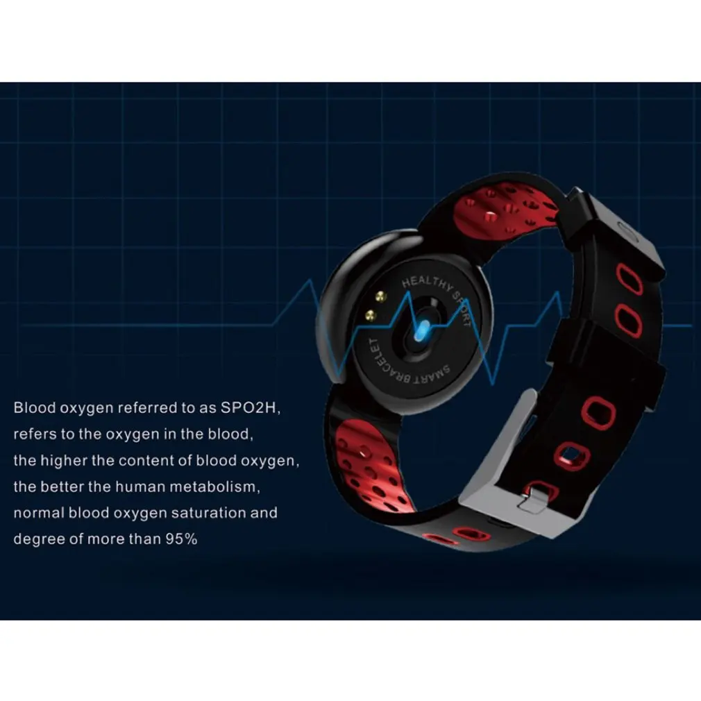 I8 Intelligent Bracelet Circular Screen Ip68 Waterproof And Swimming Heart Rate Monitoring Sports Health