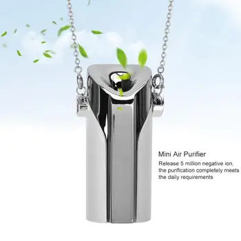 

Air Purifier Fresh Air Wearable Necklace Negative Ionizer Anion Air Purifier Air Cleaner Best For Home Office Gift Arctic Air