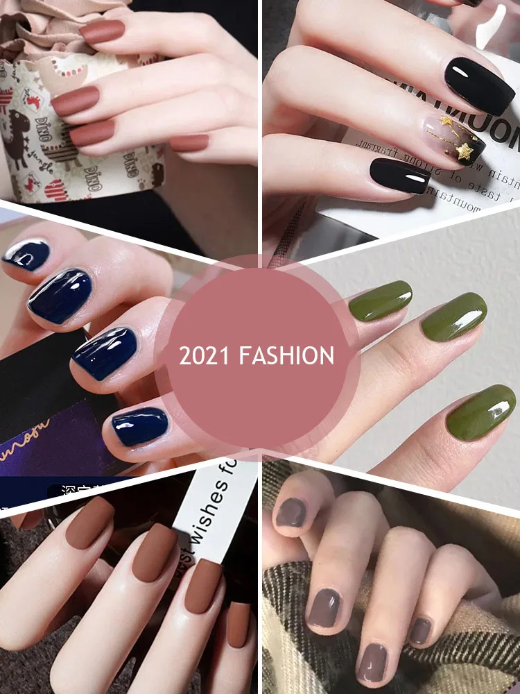 Tfscloin 8ml Top Coat Nail Gel Polish Varnish For Manicure Nail Art Brighten Gloss Color Durability
