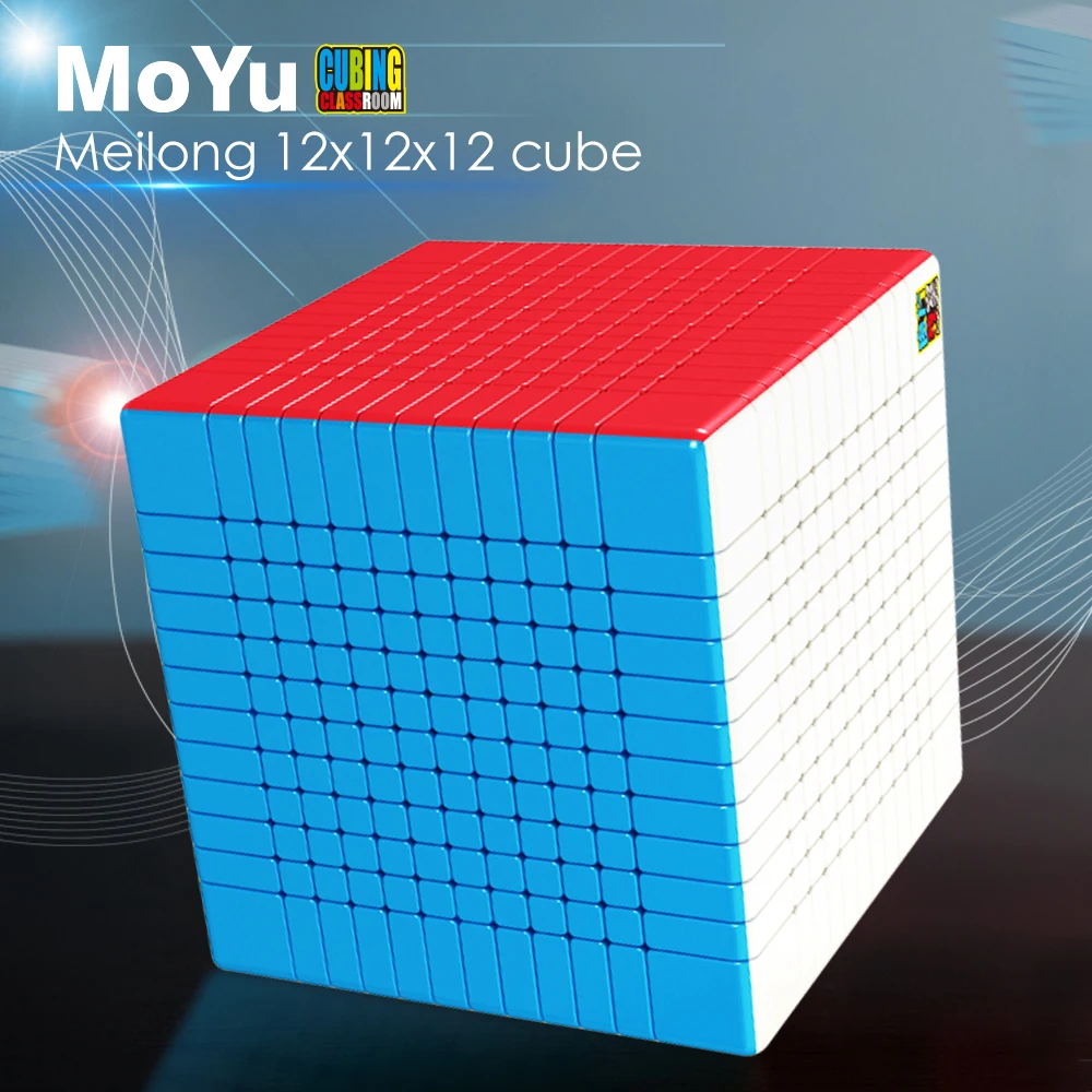 MoYu Cubing класс Meilong 12x12x12 магический скоростной куб без наклеек головоломка куб Развивающие игрушки для детей Cubo Magico 12x12