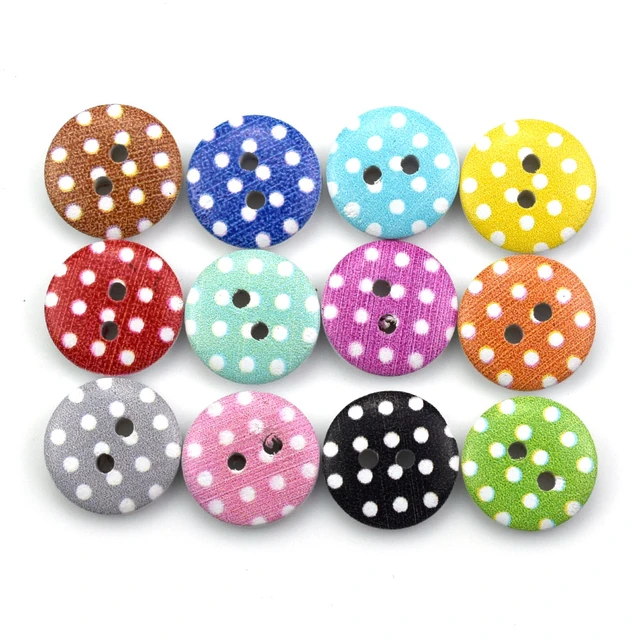 Buttons for Crafting, 1000 Pcs Mixed Colorful Craft Buttons for Crafts Kids  Sewing Handmade DIY Project 2/4 Holes (7-15mm)